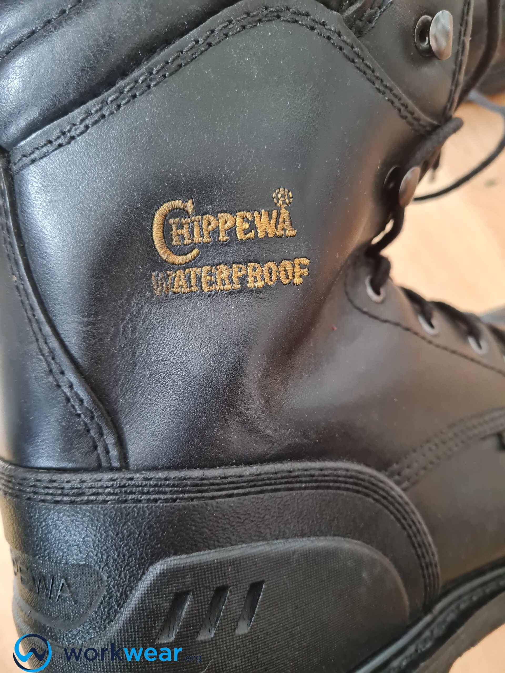 thumbnail image 2 of Chippewa Men's Aldarion 8" Composite Toe Waterproof Logger Boots – 55058 Black 2 of 6