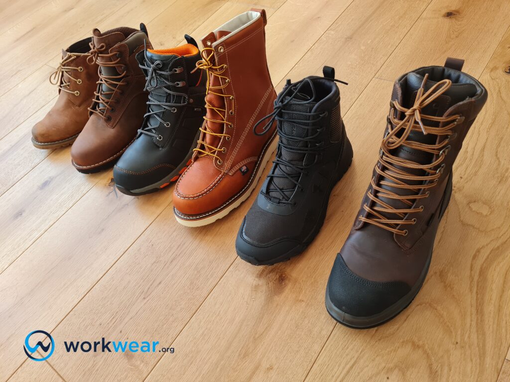 Wheat color 2025 work boots