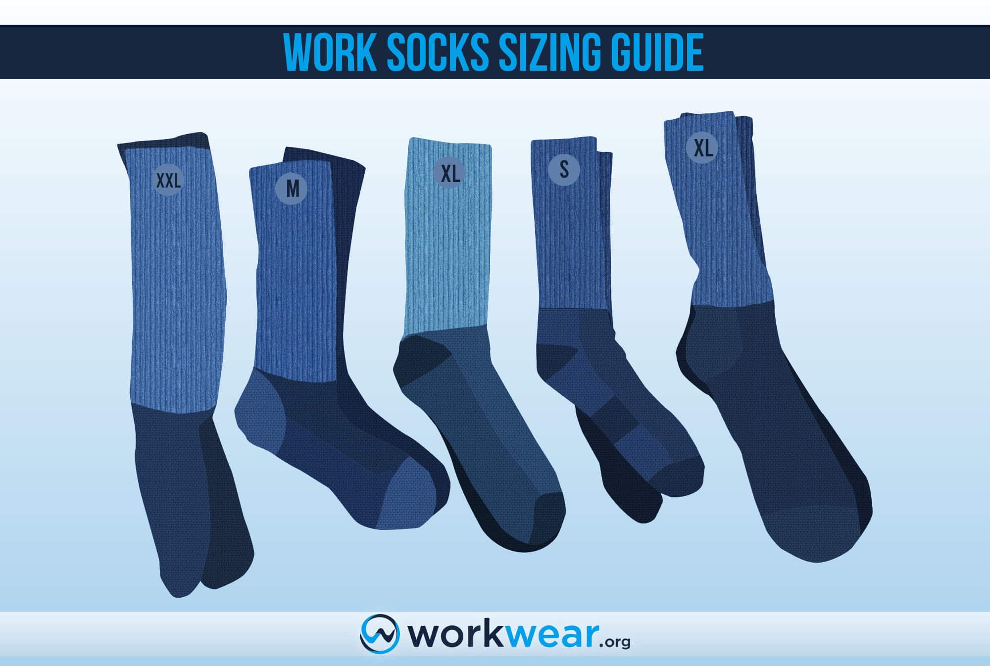Work Socks Sizing Guide - All you need to know to get the right sock ...