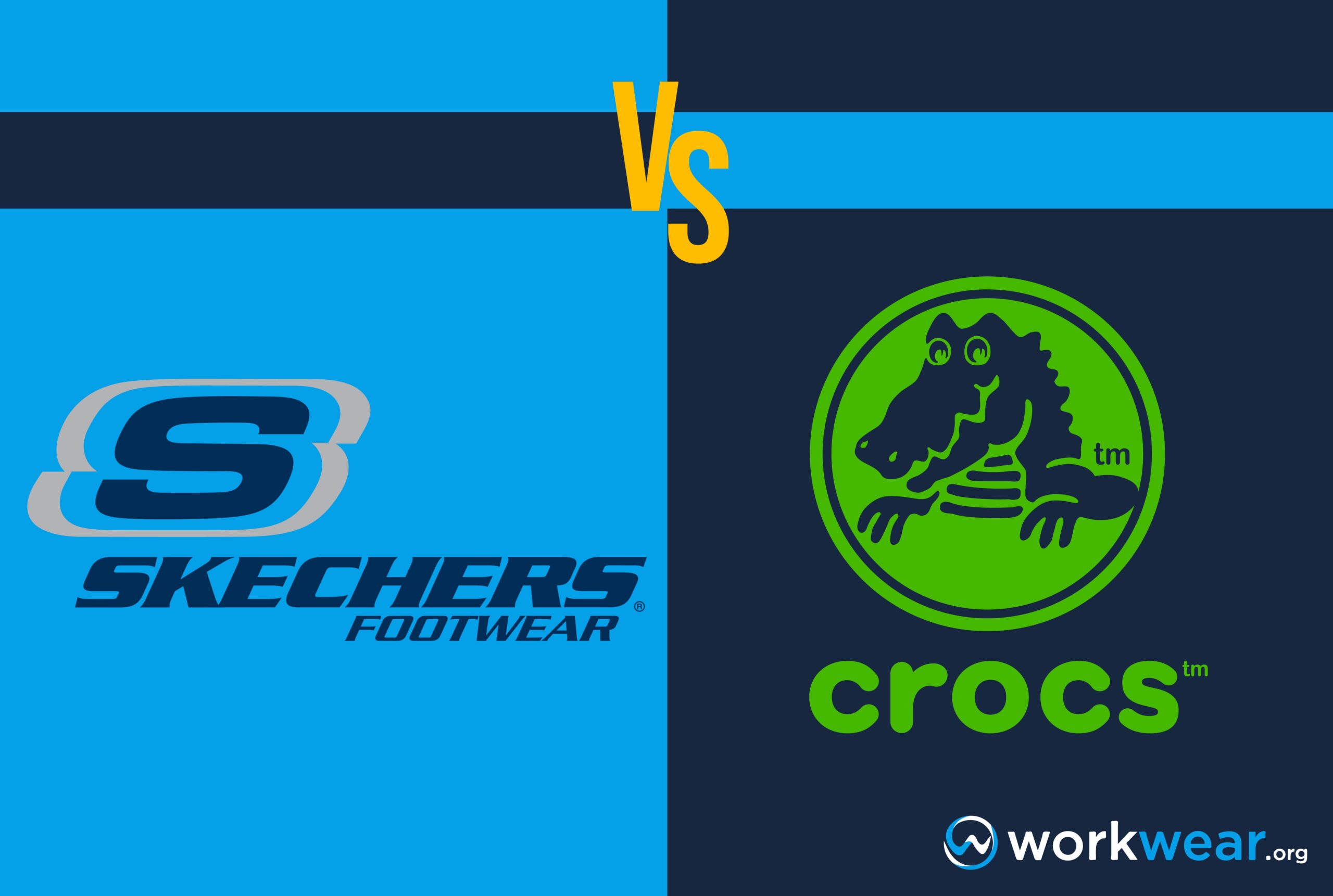 Crocs vs Skechers - Which one wins the comfortable work footwear | WorkWear.org