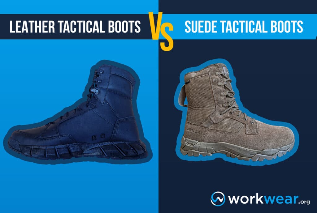 Decoding Tactical Boots - Leather Vs Suede | WorkWear.org